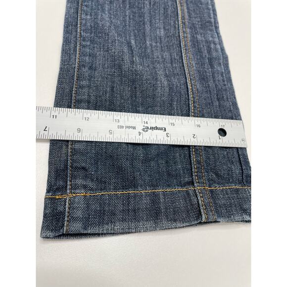 Miss Anna Jeans Paris Designer Low Rise Straight Leg size France 38 US 8 - Picture 16 of 16